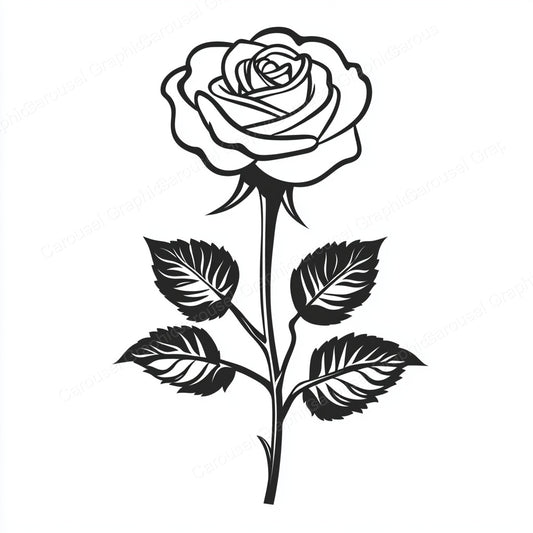 Rose Vector Graphic preview