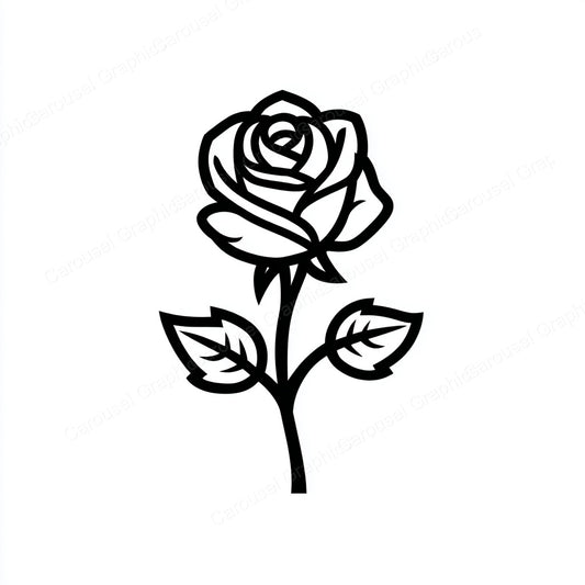 Rose Vector Graphic preview