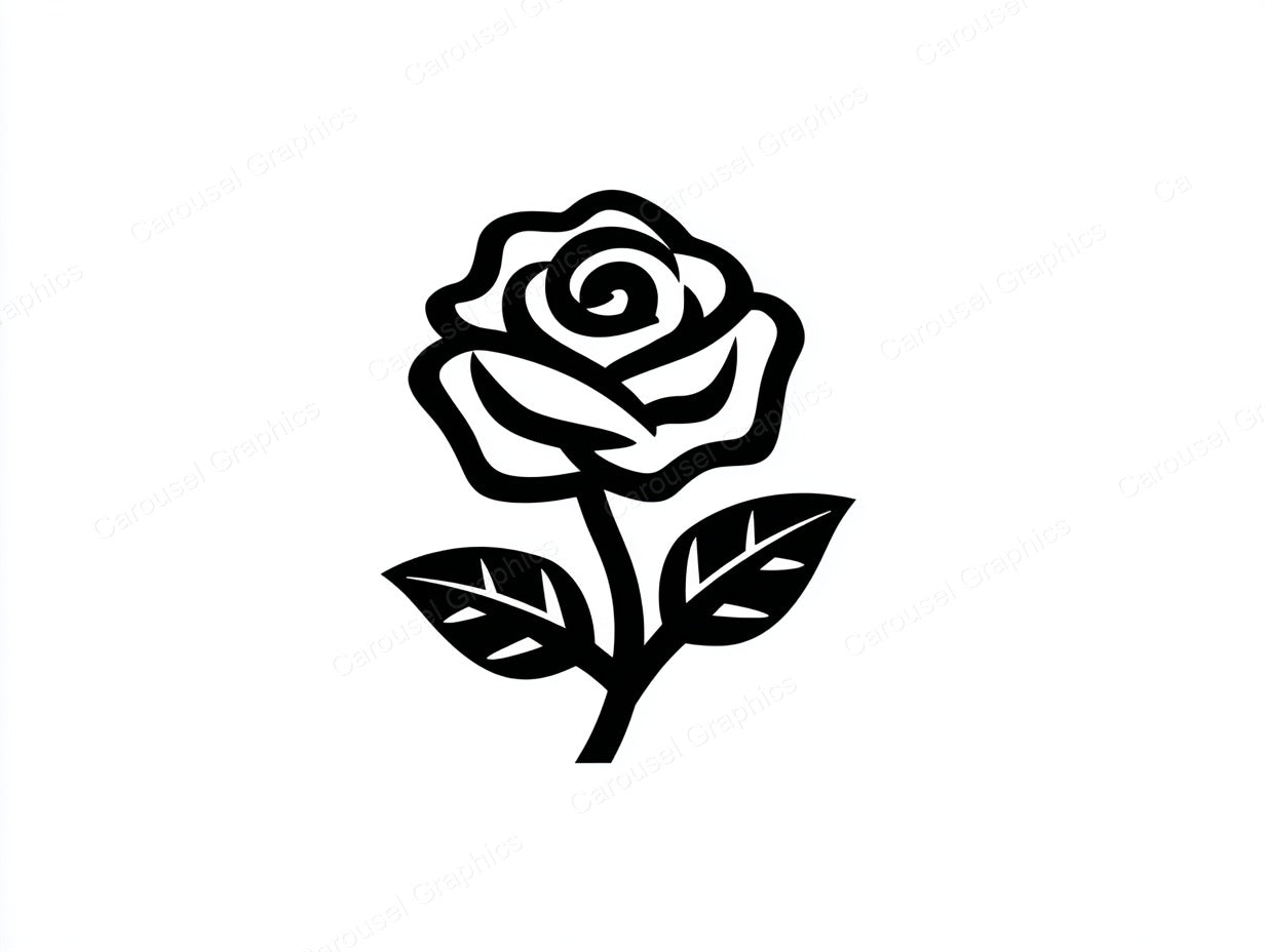 Rose Vector Graphic preview