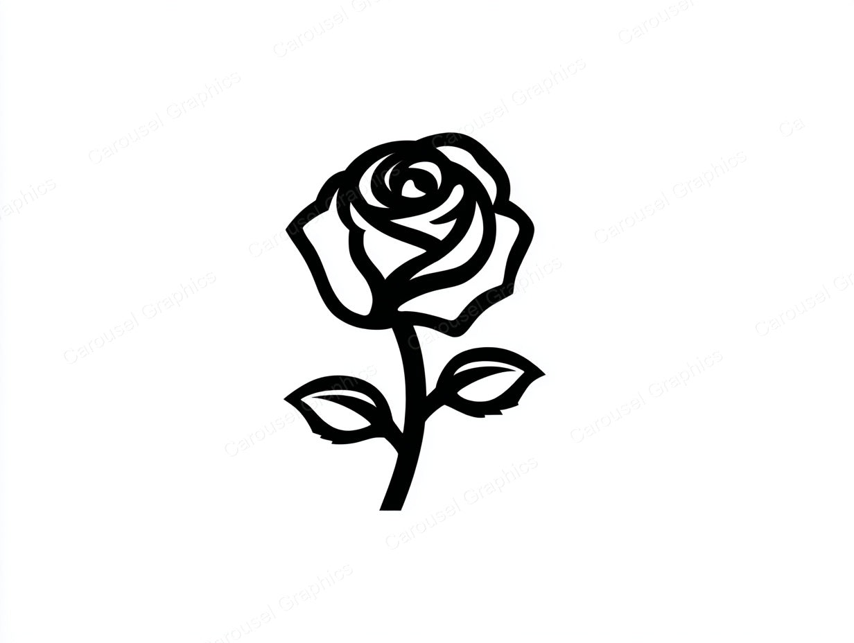 Rose Vector Graphic preview