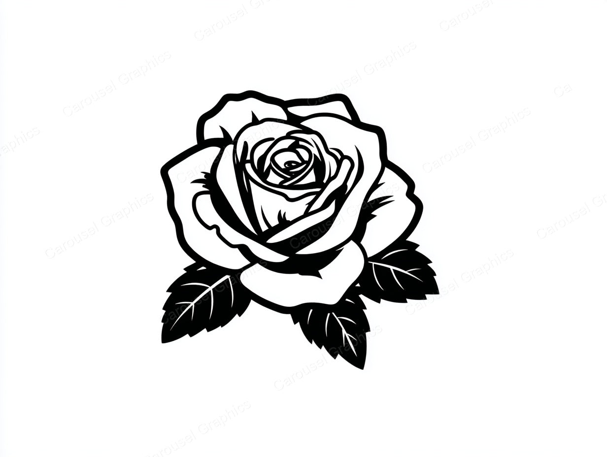 Rose Vector Graphic preview