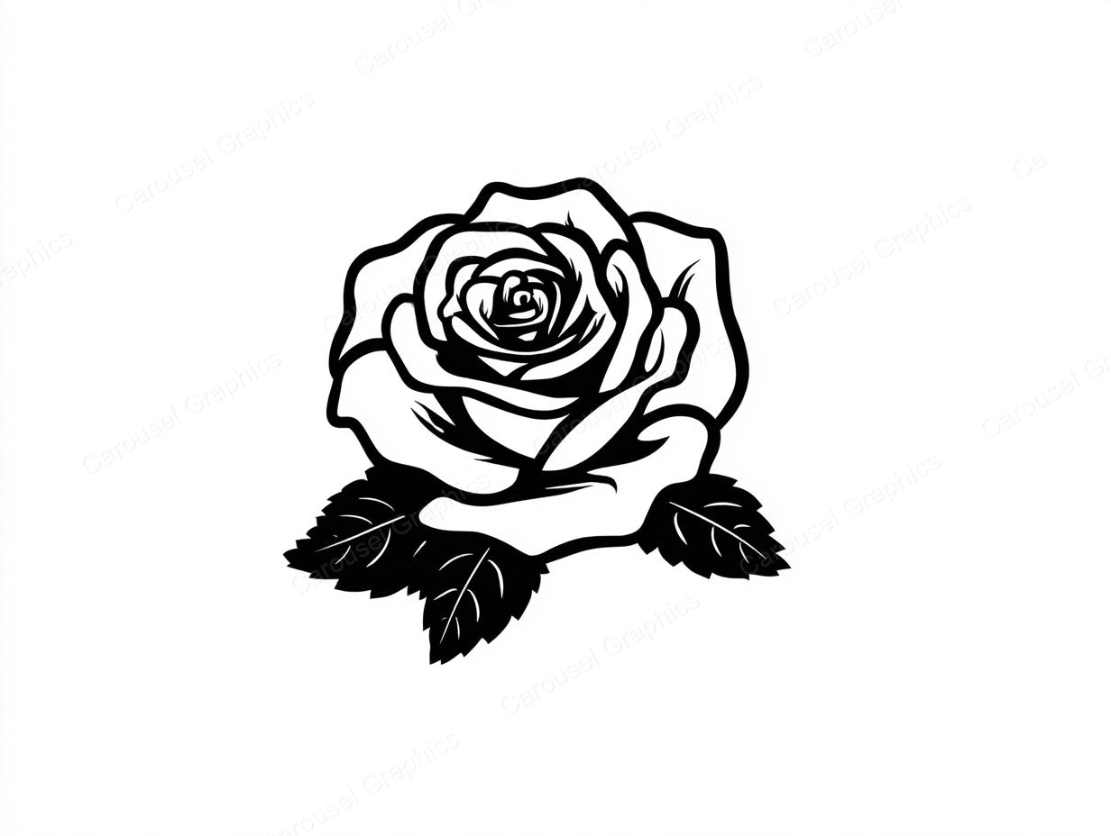 Rose Vector Graphic preview