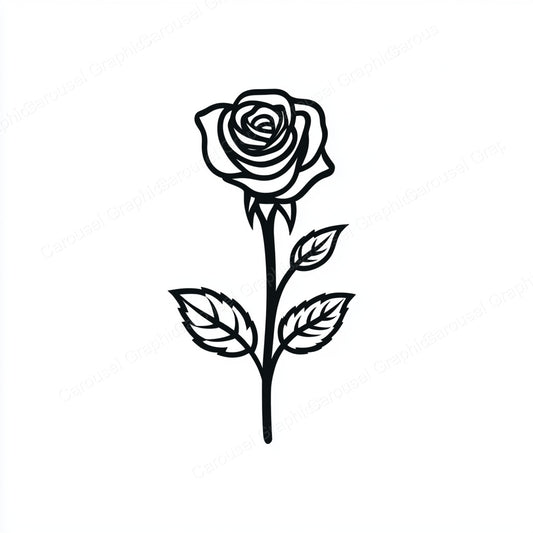 Rose Vector Graphic preview