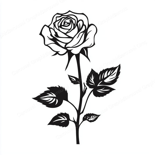 Rose Vector Graphic preview