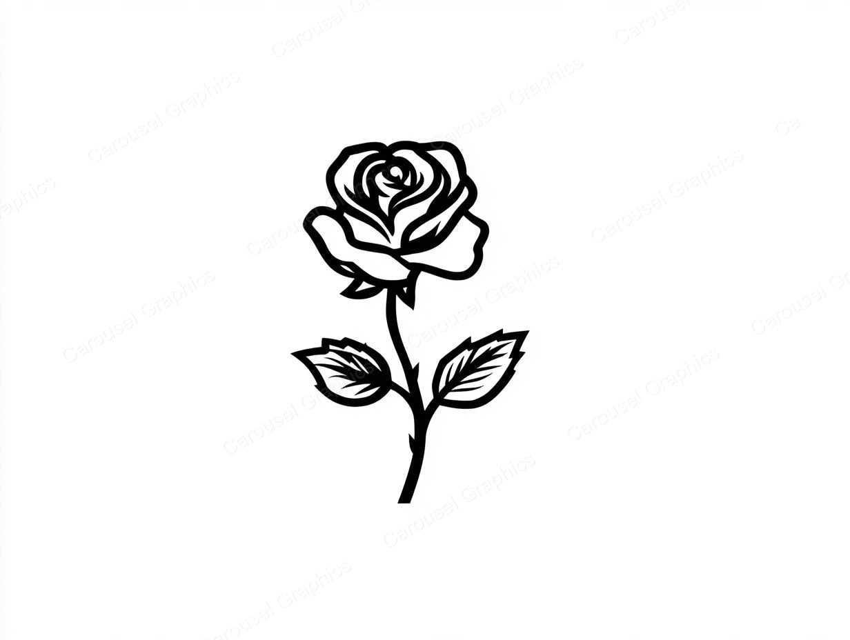 Rose Vector Graphic preview