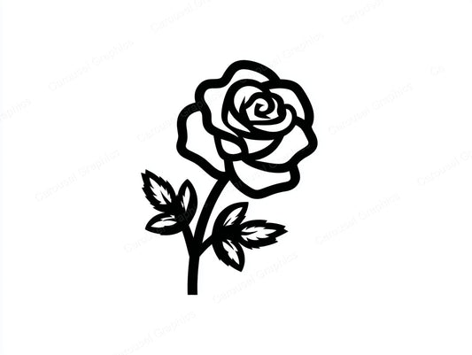Rose Vector Graphic preview