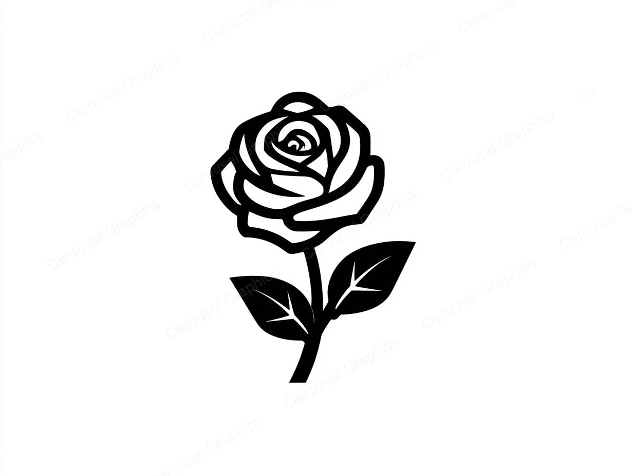 Rose Vector Graphic preview