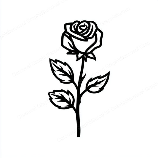 Rose Vector Graphic preview