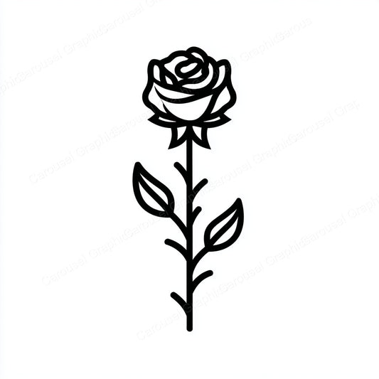 Rose Vector Graphic preview