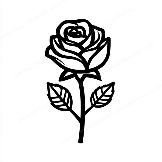 Rose Vector Graphic preview