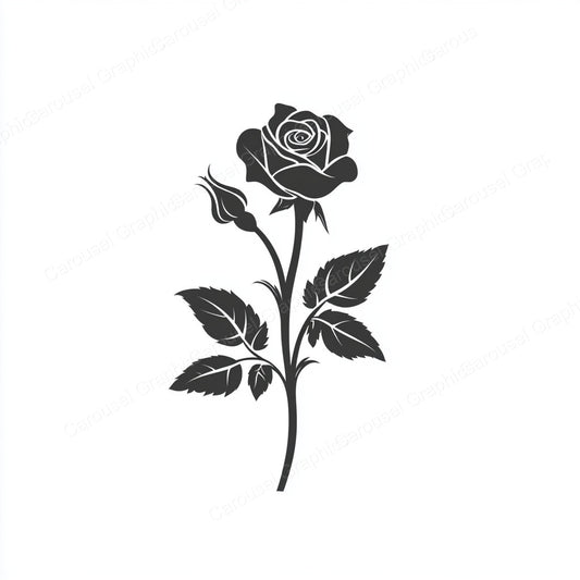 Rose Vector Graphic preview