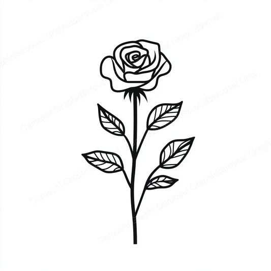 Rose Vector Graphic preview