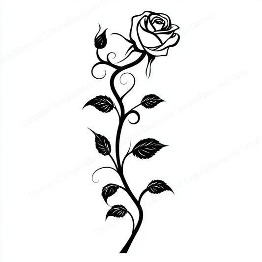 Rose Vector Graphic preview