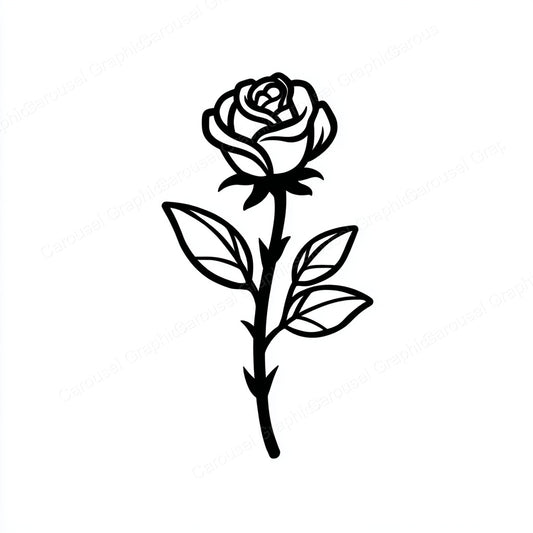 Rose Vector Graphic preview