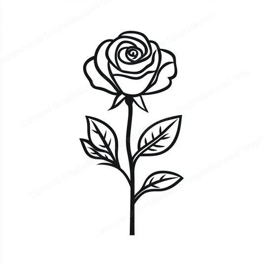 Rose Vector Graphic preview