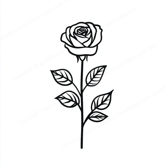 Rose Vector Graphic preview