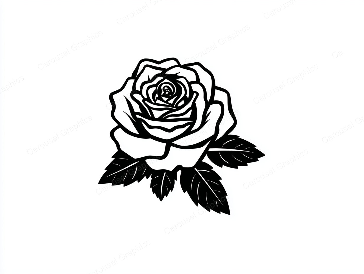 Rose Vector Graphic preview