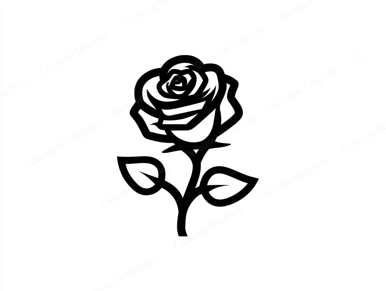 Rose Vector Graphic preview