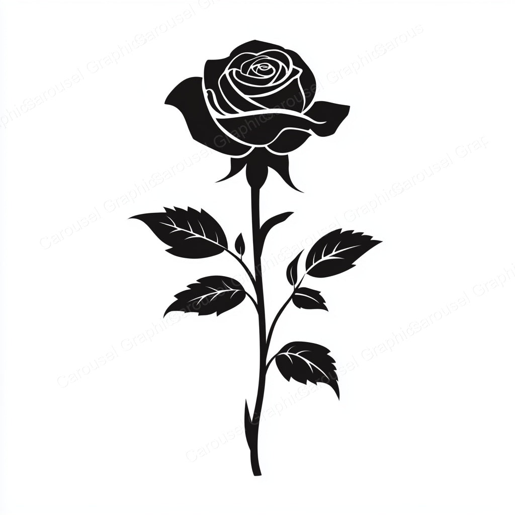 Rose Vector Graphic preview