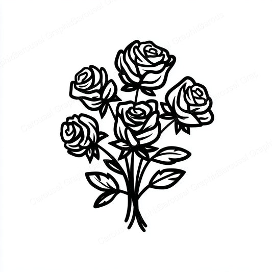 Rose Vector Graphic preview