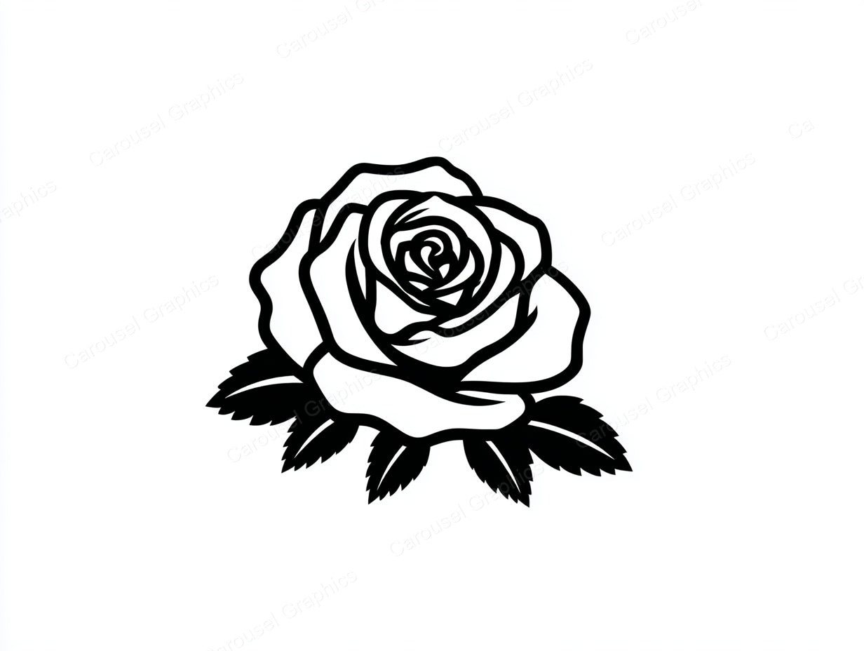 Rose Vector Graphic preview