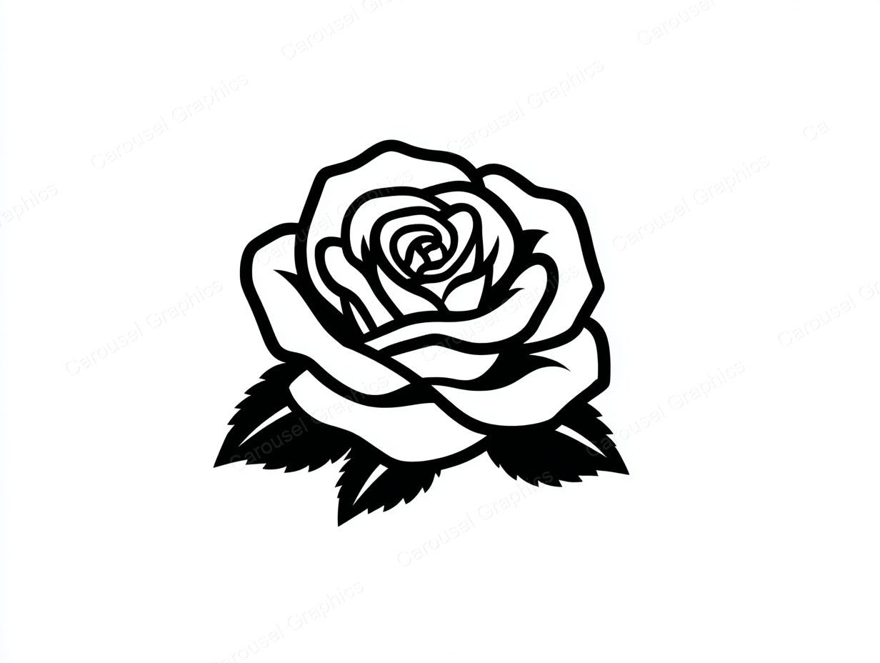 Rose Vector Graphic preview