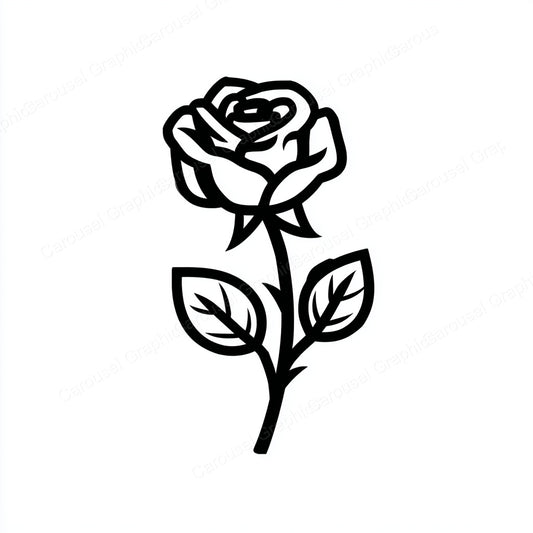 Rose Vector Graphic preview