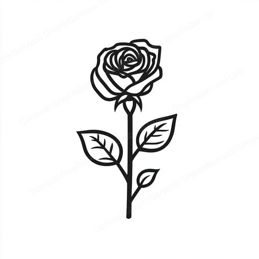Rose Vector Graphic preview