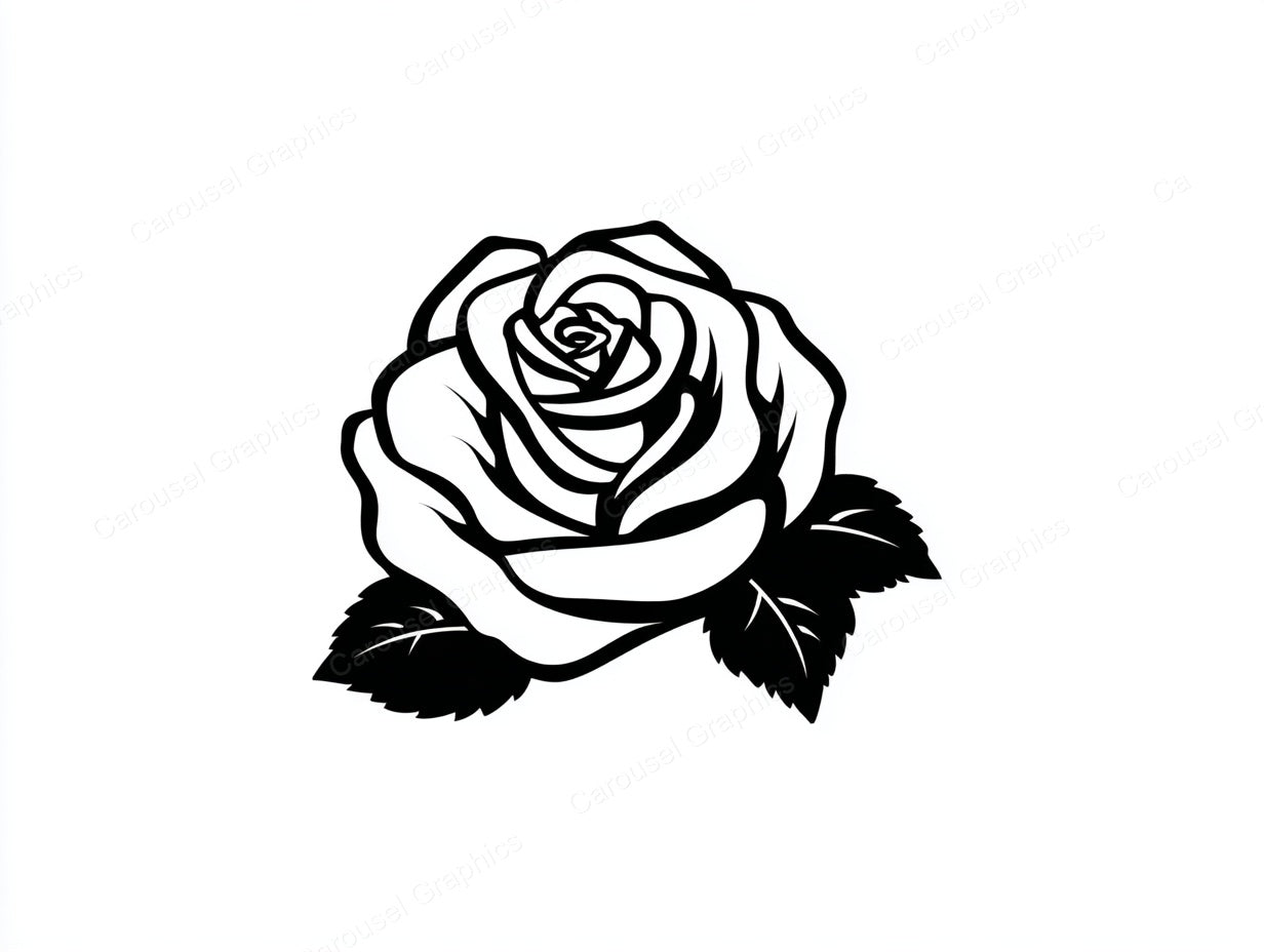 Rose Vector Graphic preview