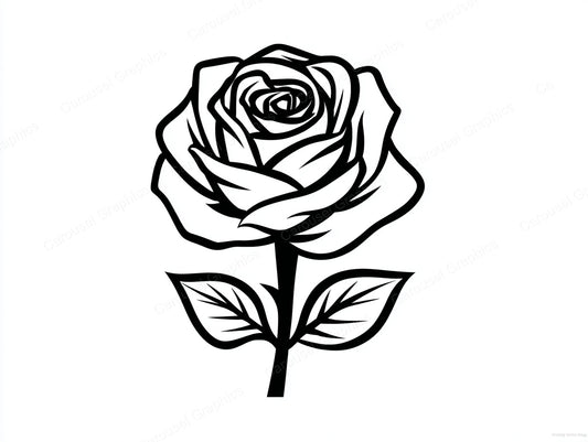 Rose Vector Graphic preview
