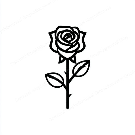 Rose Vector Graphic preview