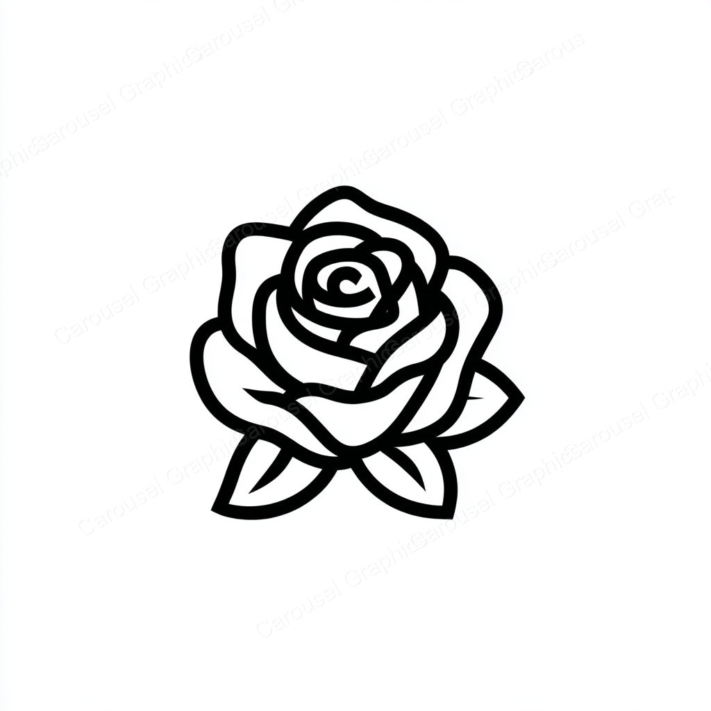 Rose Vector Graphic preview