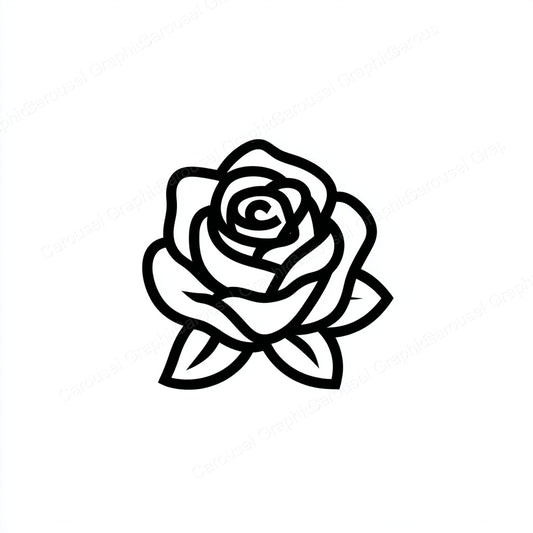 Rose Vector Graphic preview