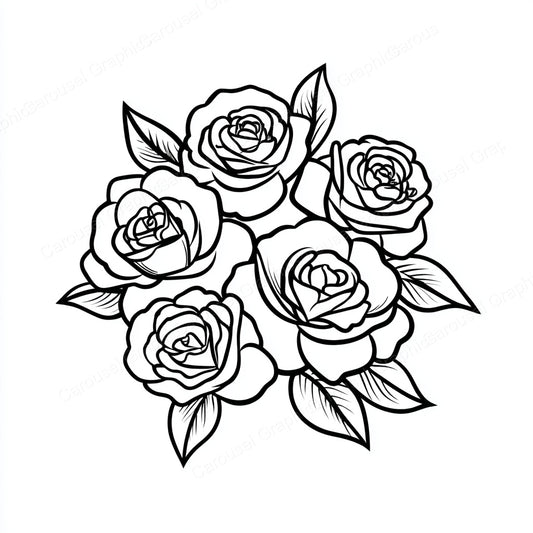 Rose Vector Graphic preview