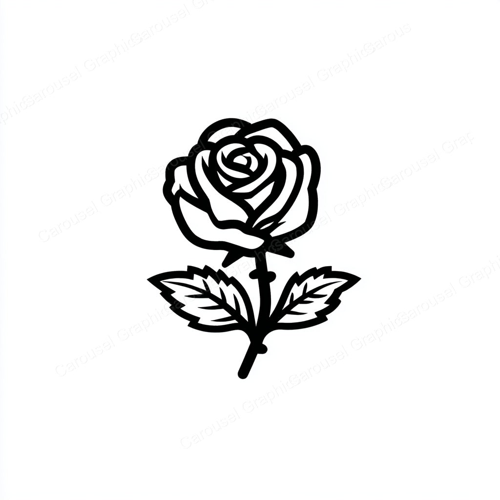 Rose Vector Graphic preview