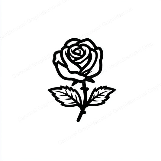 Rose Vector Graphic preview