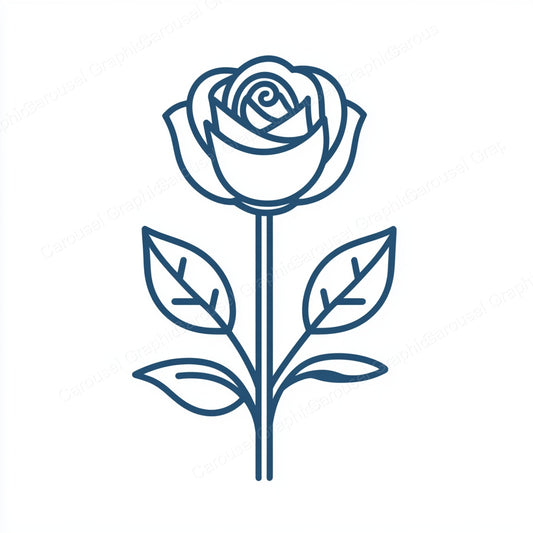 Rose Vector Graphic preview