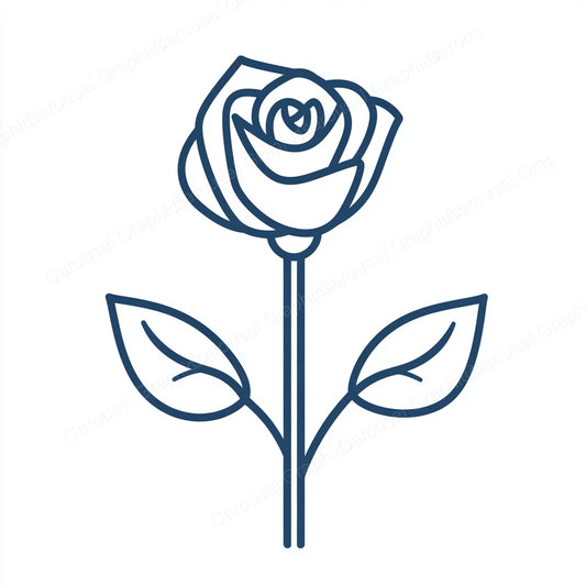 Rose Vector Graphic preview