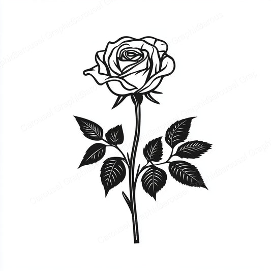 Rose Vector Graphic preview