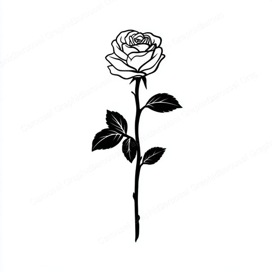 Rose Vector Graphic preview
