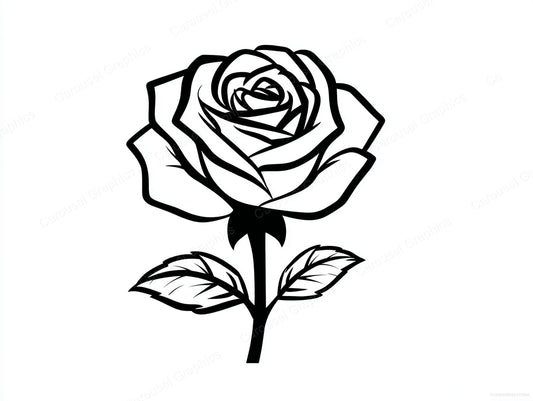 Rose Vector Graphic preview