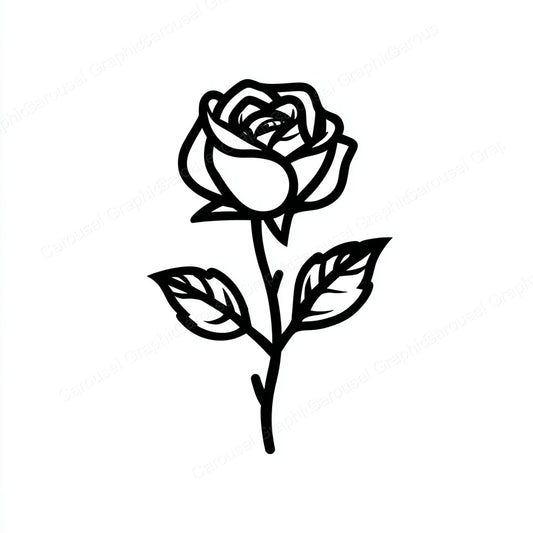Rose Vector Graphic preview