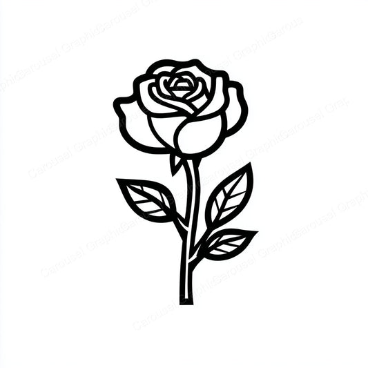 Rose Vector Graphic preview
