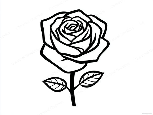 Rose Vector Graphic preview