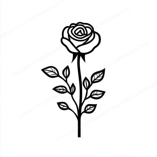 Rose Vector Graphic preview