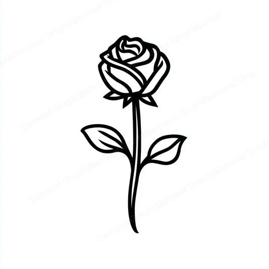 Rose Vector Graphic preview