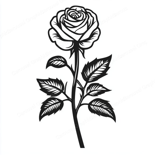 Rose Vector Graphic preview