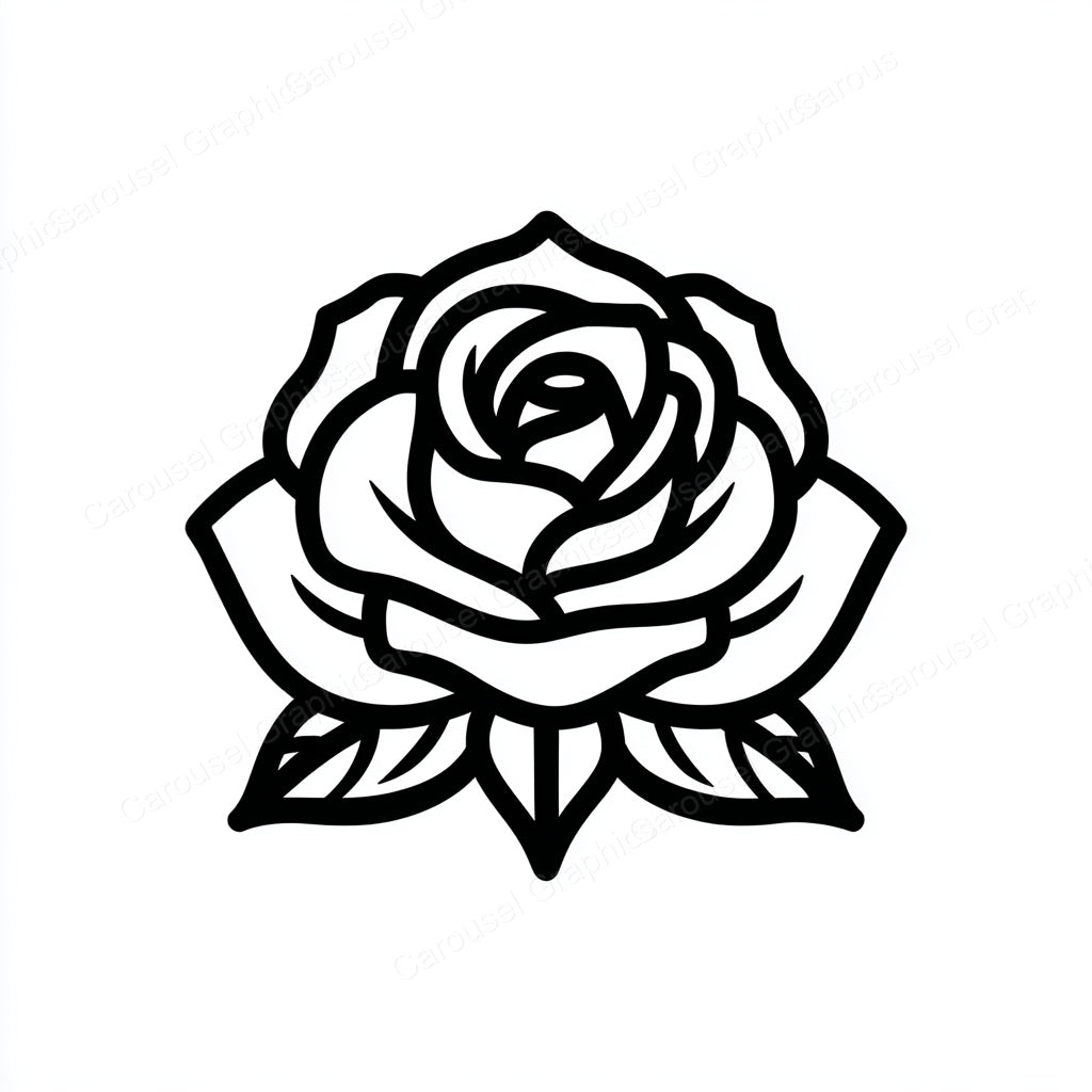 Rose Vector Graphic preview