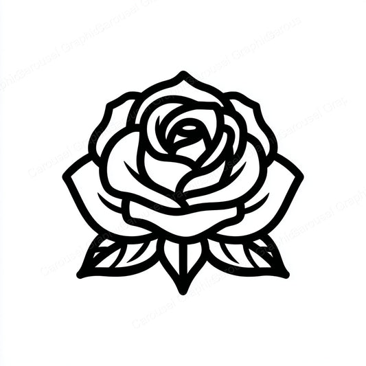 Rose Vector Graphic preview
