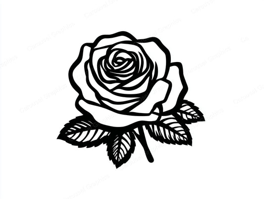 Rose Vector Graphic preview